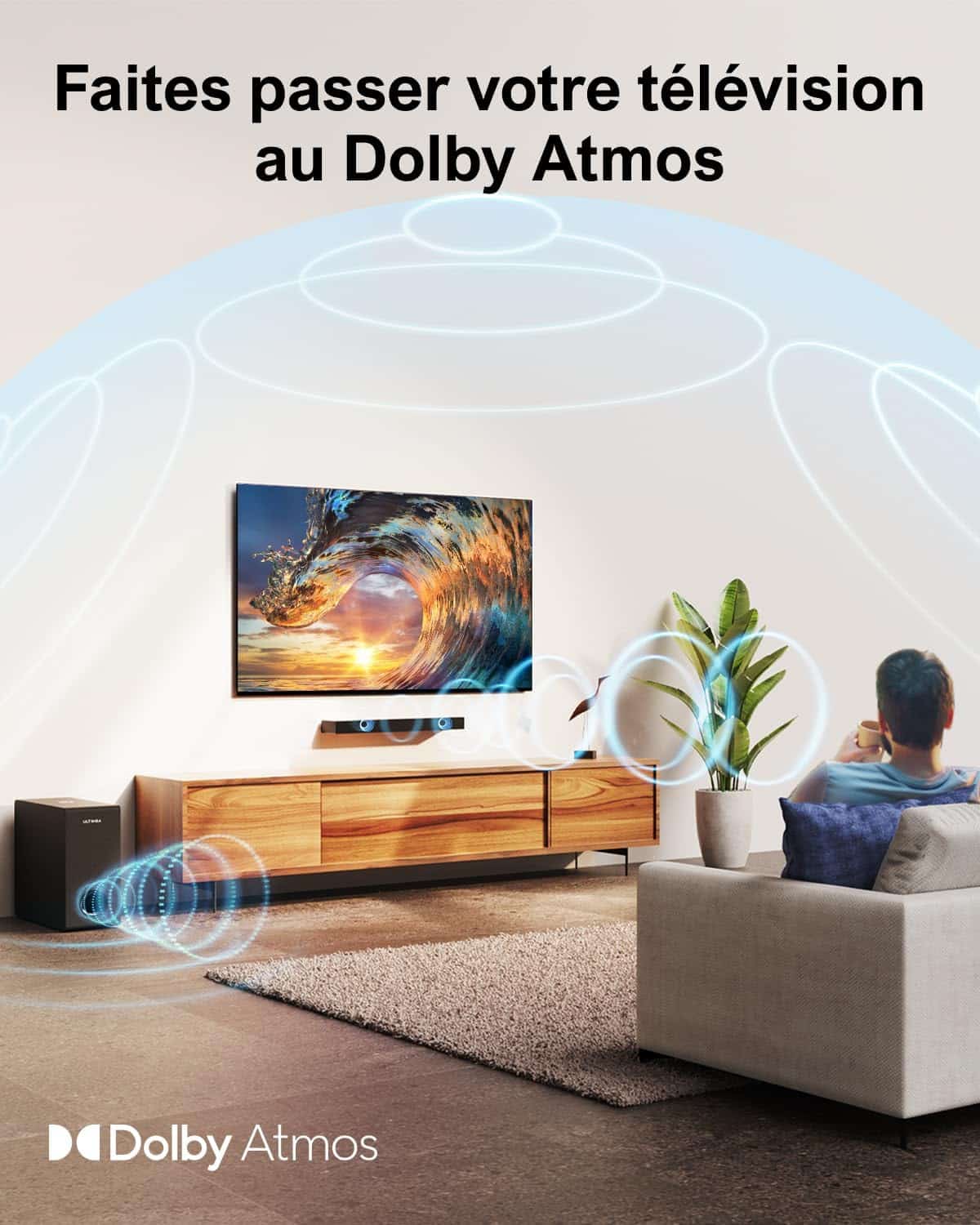 Avis barre de son TV Ultimea Nova S50 Dolby Atmos
